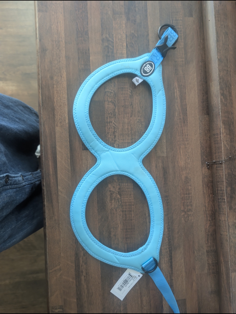 Buddy Belts Bright Turquoise Dog Harness